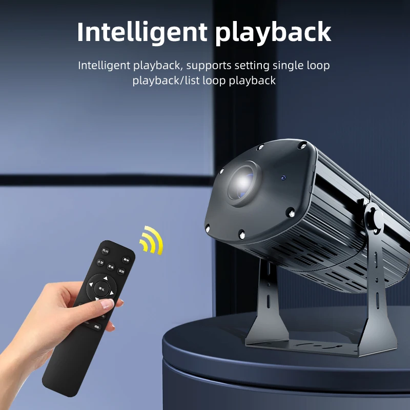 LED light 1080X720 dpi Full HD Video Projector Portable Advertisement Projection