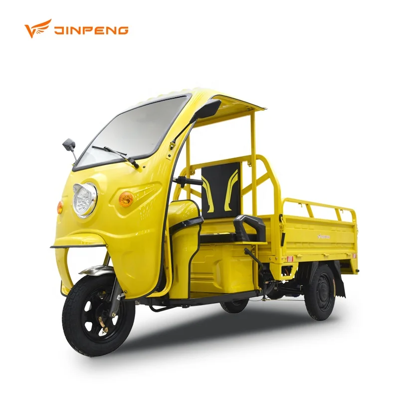 JINPENG TLII150P Electric Tricycle 2023Best Safety and Popular 60V 1000W Three Wheeled Motorcycle Cargo