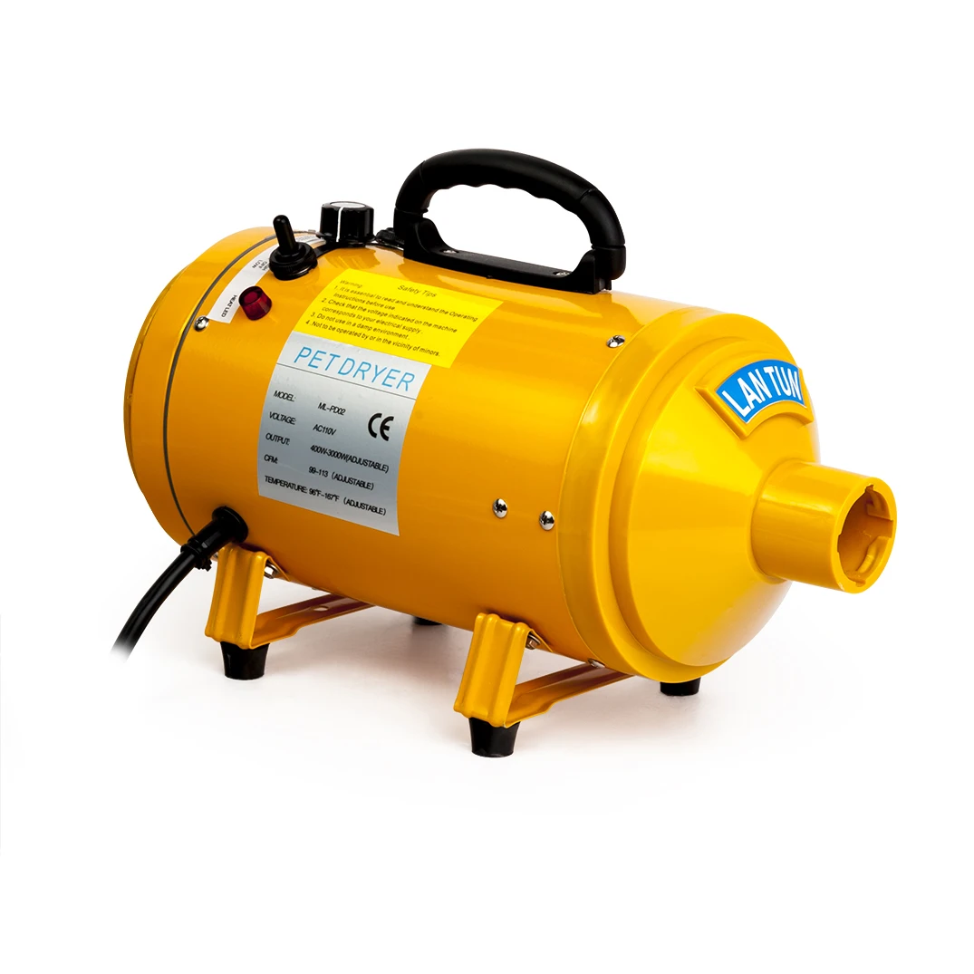 
Lantun 2021amazon top selling the lowest wind speed 15m/s dog grooming hair dryer 