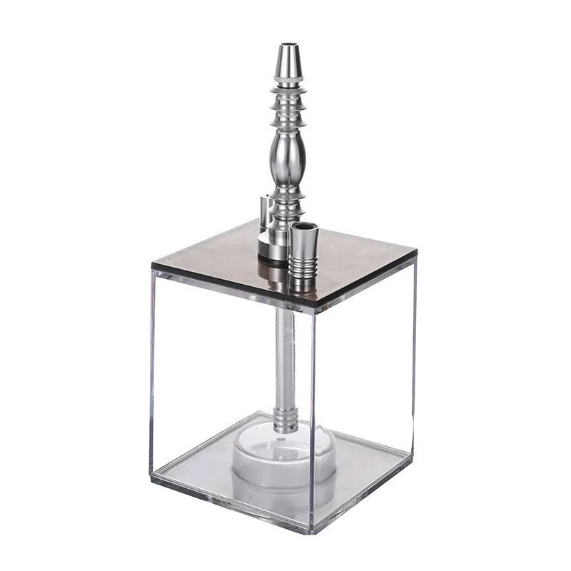 New Product Ideas 2025 Premium Hookah for Sale Multi-color Design Decorating Metal Acrylic Hookah
