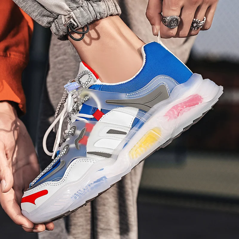 Lacing High Quality Low Price Shoes, Non-Slip Campus Shoes Man Sport, Fashion Popcorn Sole Other Sports Shoes