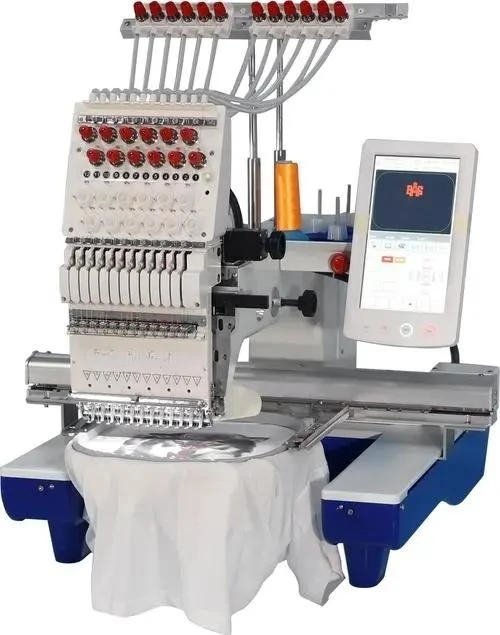Industrial Multi needles Logo Automatic Hat 1/4/6 Head Computer Embroidery Machine Computerized Hat embroidery machine  for Sale