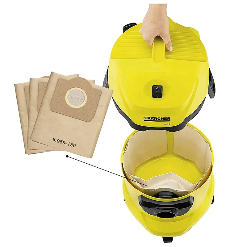 Compatible with Karcher WD3200 WD3300  WD3500 Sweeper Accessories High Quality Dust Bag