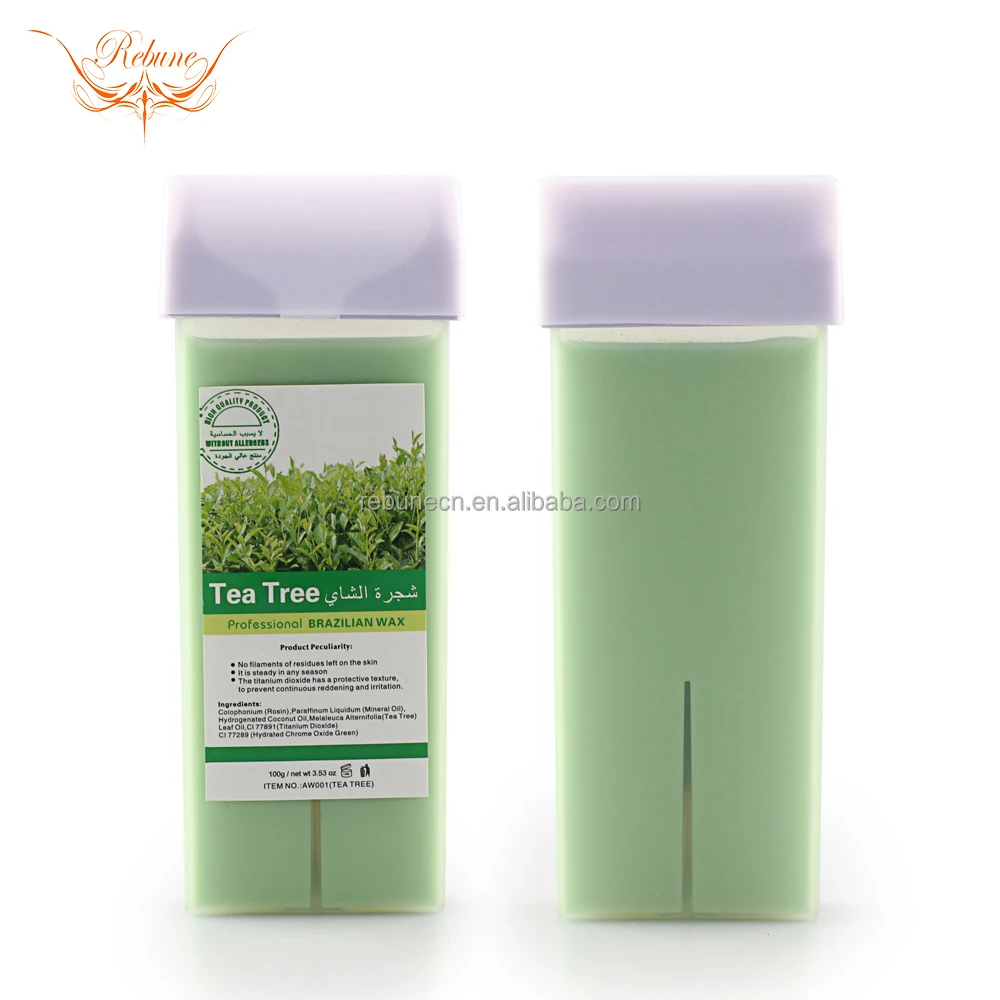 Roller Cartridge Wax 100G Soft Depilatory Wax Healthy Hair Removal Wax Roll on for Professional Beauty Use