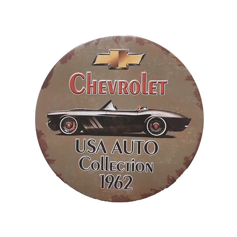 Cheap New Design OEM Custom Printing Plates Vintage Metal Signs Decorative Plaque