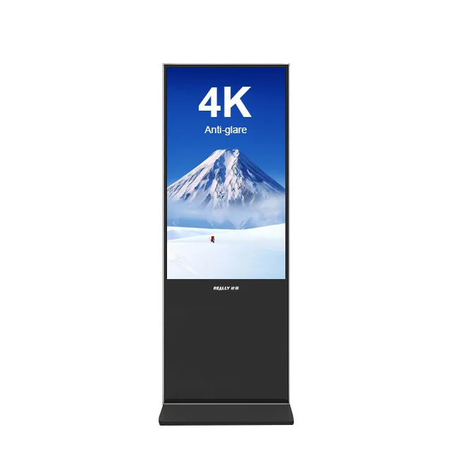 55 inch indoor advertising lcd touch screen mp4 player wifi self-service payment kiosk panel