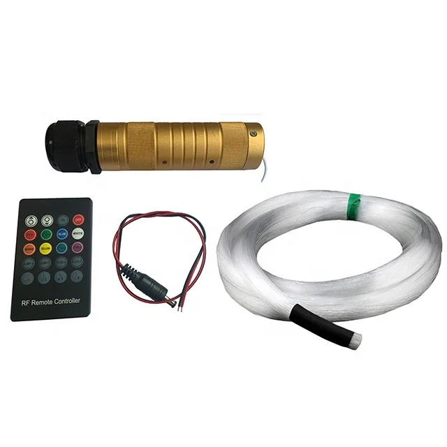 Bluetooth Control 12V 6W RGBW Car Roof Fiber Optic Star Twinkle Ceiling Kit For Starlight Headliner Lighting Decoration