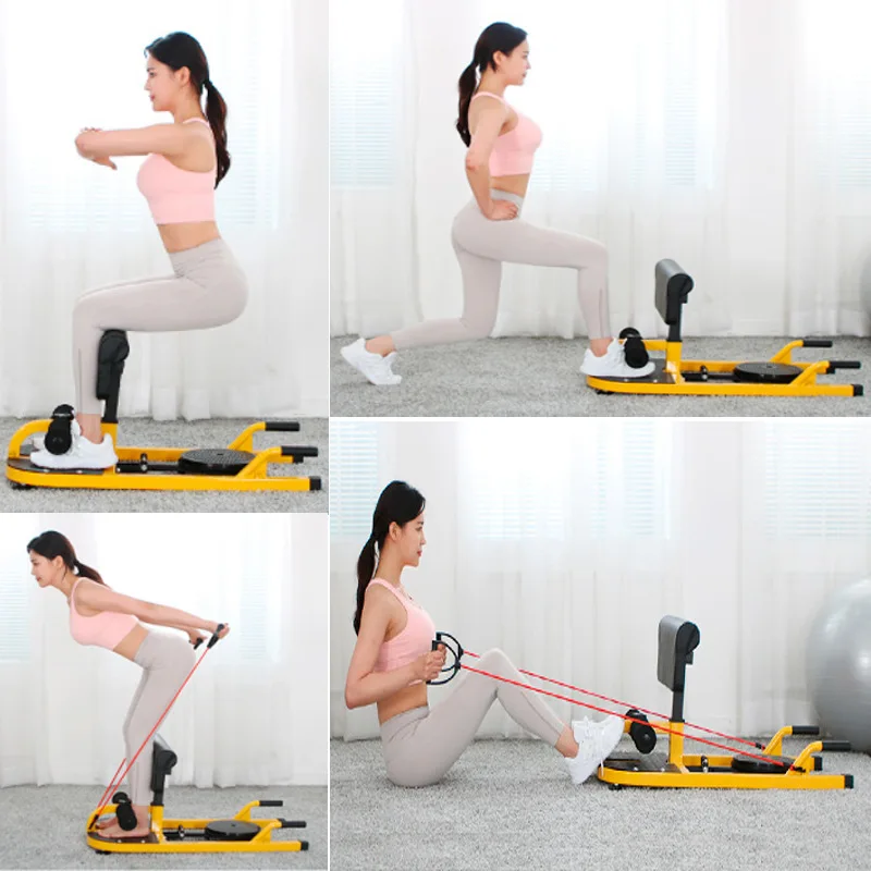 BunnyHi JSY046 Home Gym Fitness Equipment Multifunctional Squat Machine Deep Sissy Squat Leg Exercise Squat
