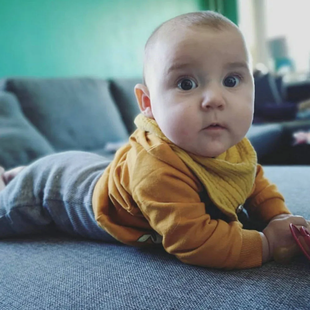 Printed custom Wholesale GOTS certified waterproof bamboo muslin bib organic cotton triangular baby bibs