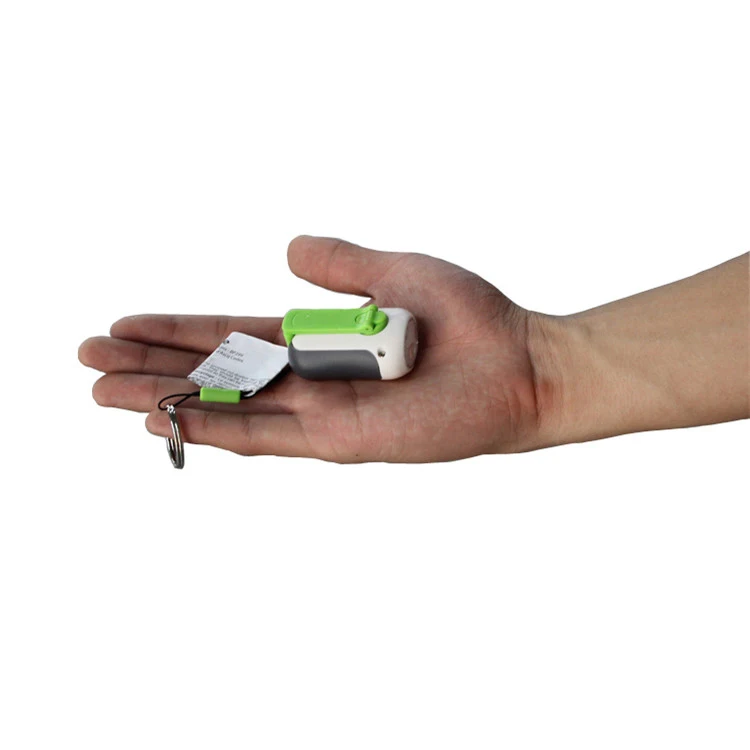 1 LED Hand Crank Flashlight for Emergency Dynamo Light Dynamo Flashlight