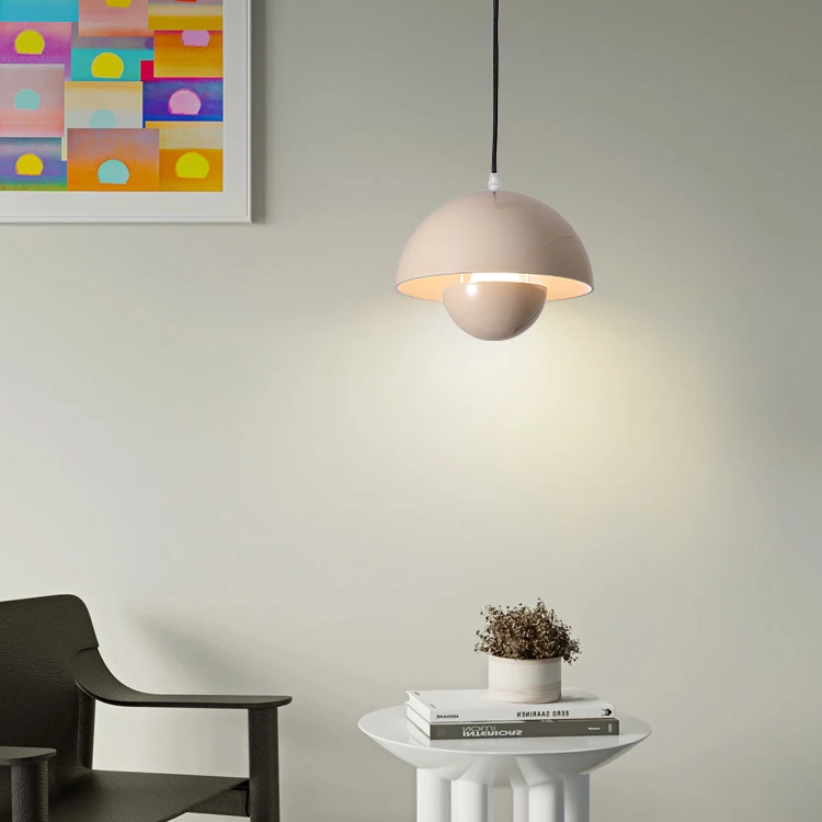 High Brightness Indoor Lighting Dining Room Synthetic PC Multi-Colored Led Pendant Light