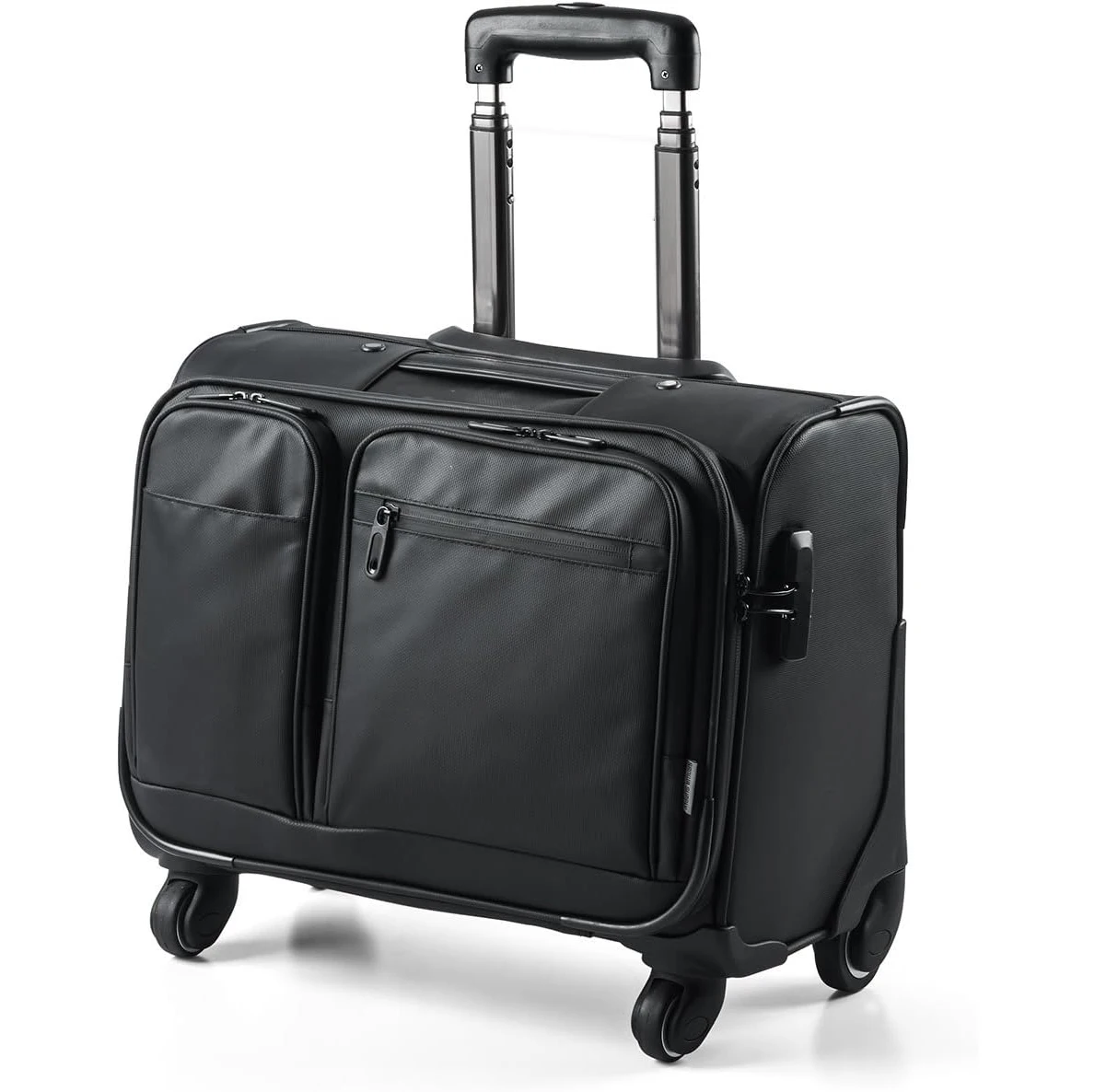 Переносная сумка для ноутбука с замком, водостойкий компьютерный портфель на колесах, сумка для бизнеса и путешествий и переноски, сумка для багажа, 14-дюймовый ПК