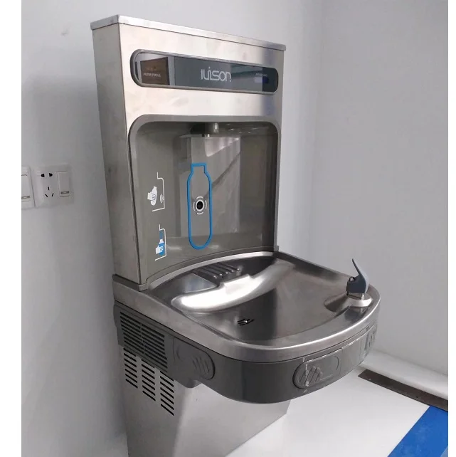 Beelili  cold  water dispenser  Compressor cooling water cooler Bottle Filling Station Drinking fountains