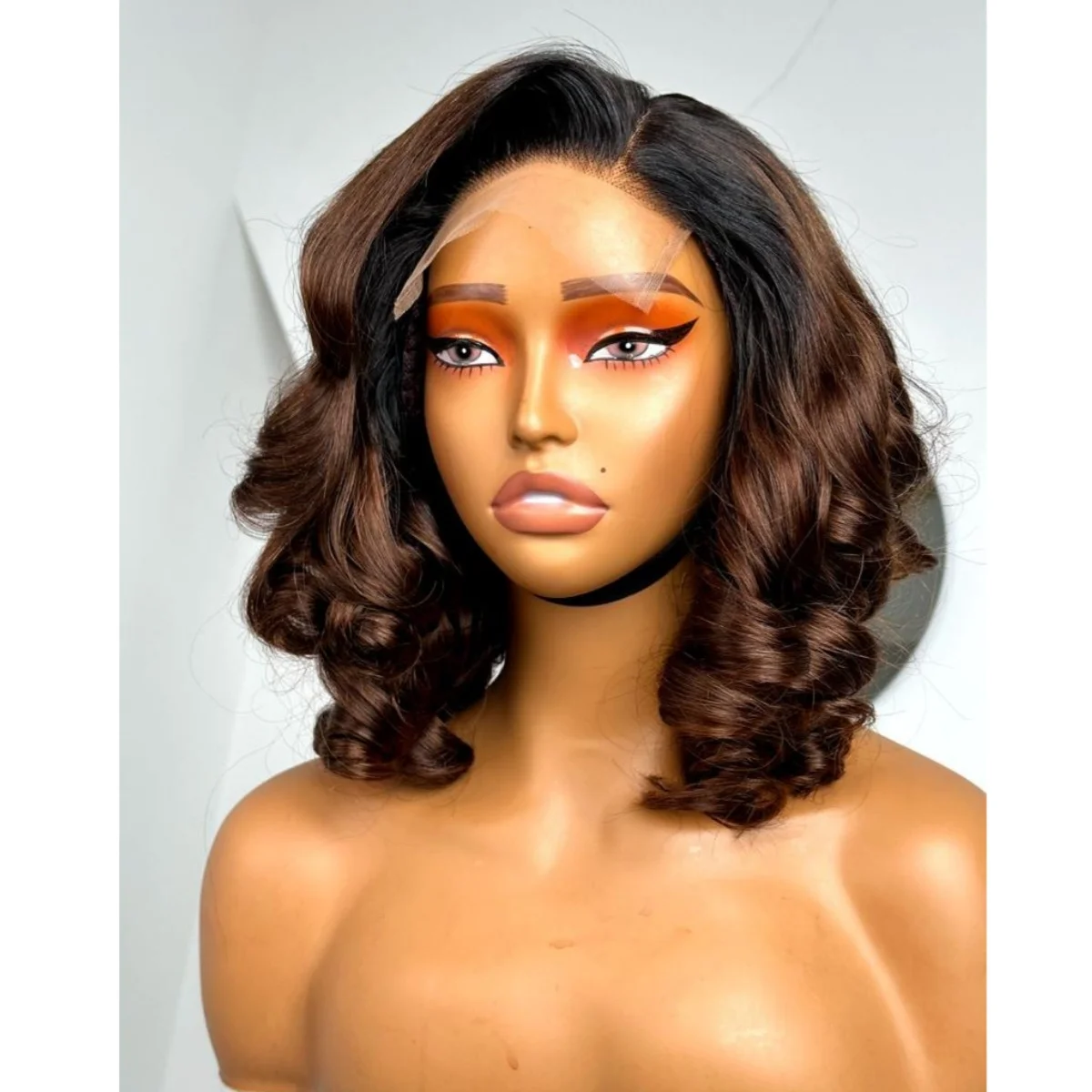 BOB Bouncy Layer  Human Hair Wigs