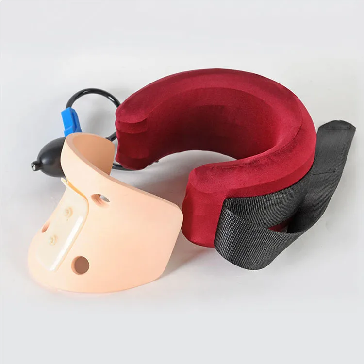 Cervical Neck Brace Adjustable Orthopedic Support with Inflatable Traction