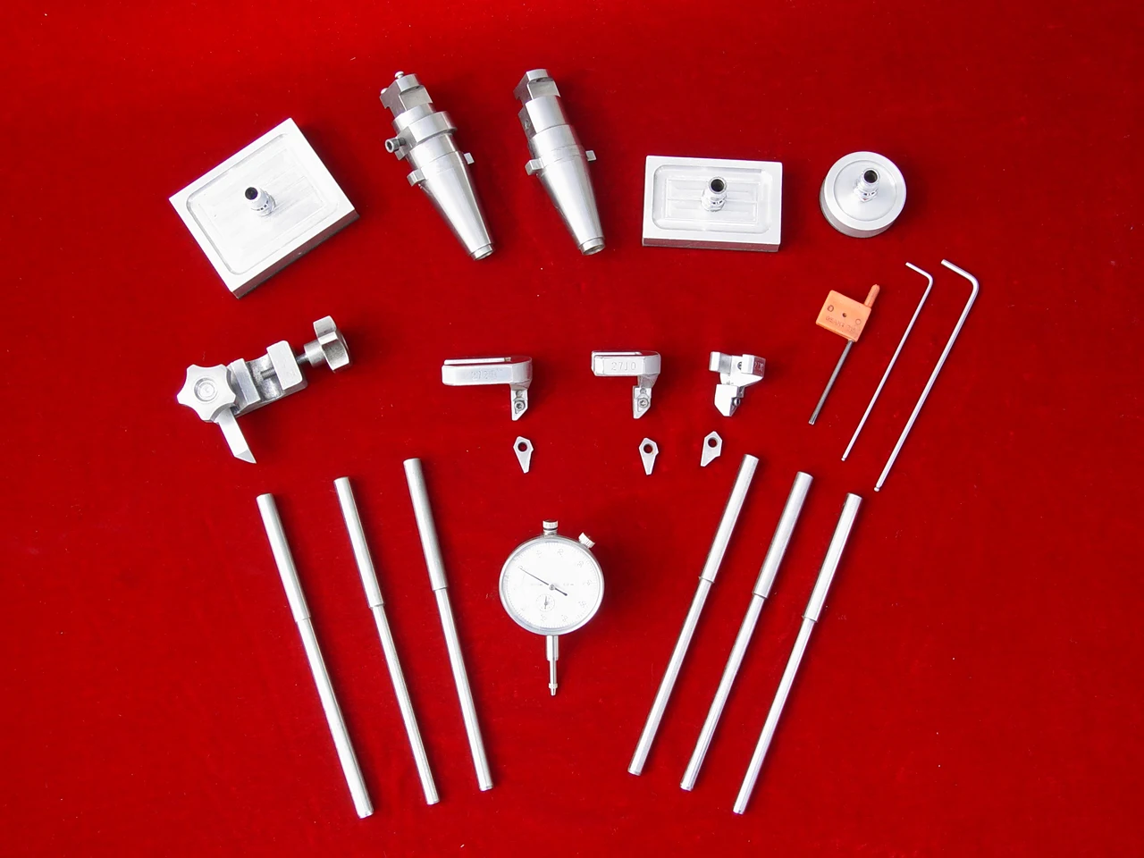 Valve seat boring machine with vacuum detection device