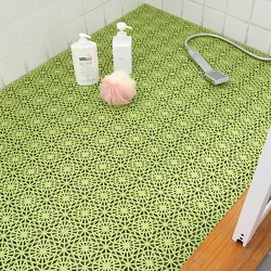 Wholesale swimming pool bathroom floor mat shower toilet gym balcony pvc splicing waterproof non-slip mat