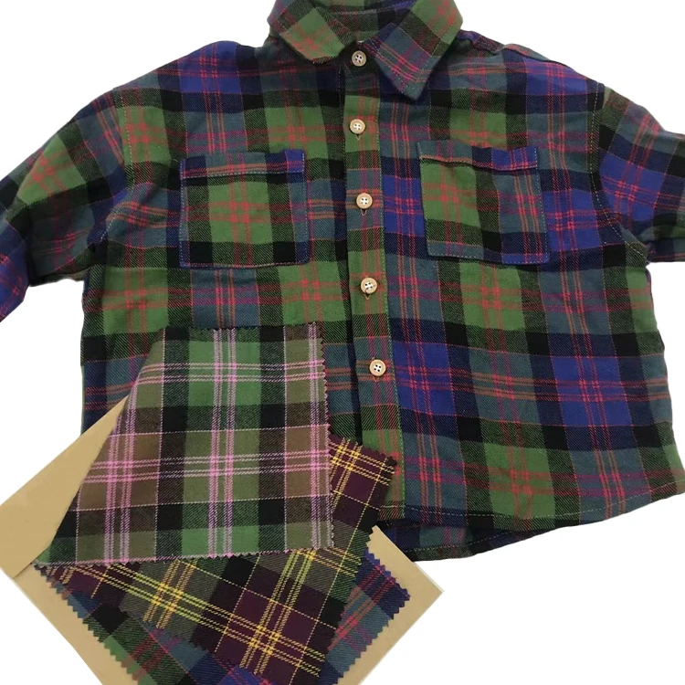 2024 New Fashion Fully Customizable Flannel Shirts Oem Plaid Retail