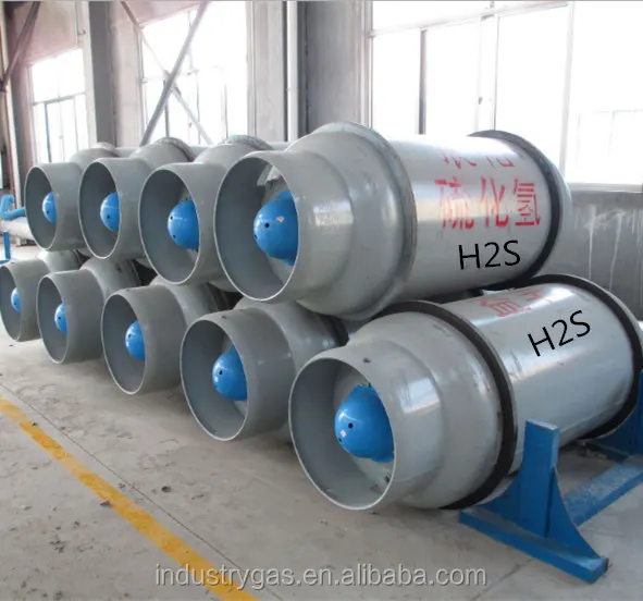 Industrial Grade 99% Purity Hydrogen Sulfide H2s Gas