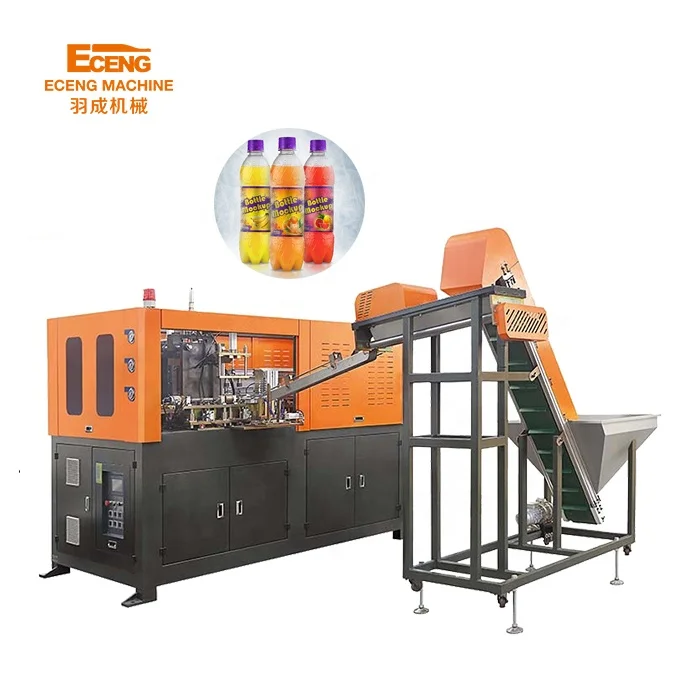 Small scale 2000 bottles per hour pet blowing machine / blow molding machine