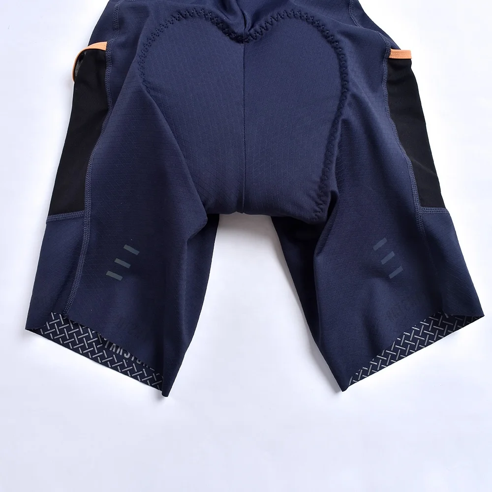 Tarstone 2024 Hot Fashion Retro Cycling Bib Shorts Unisex Cushion Padded Pro Cycling Bibs With Side Pockets