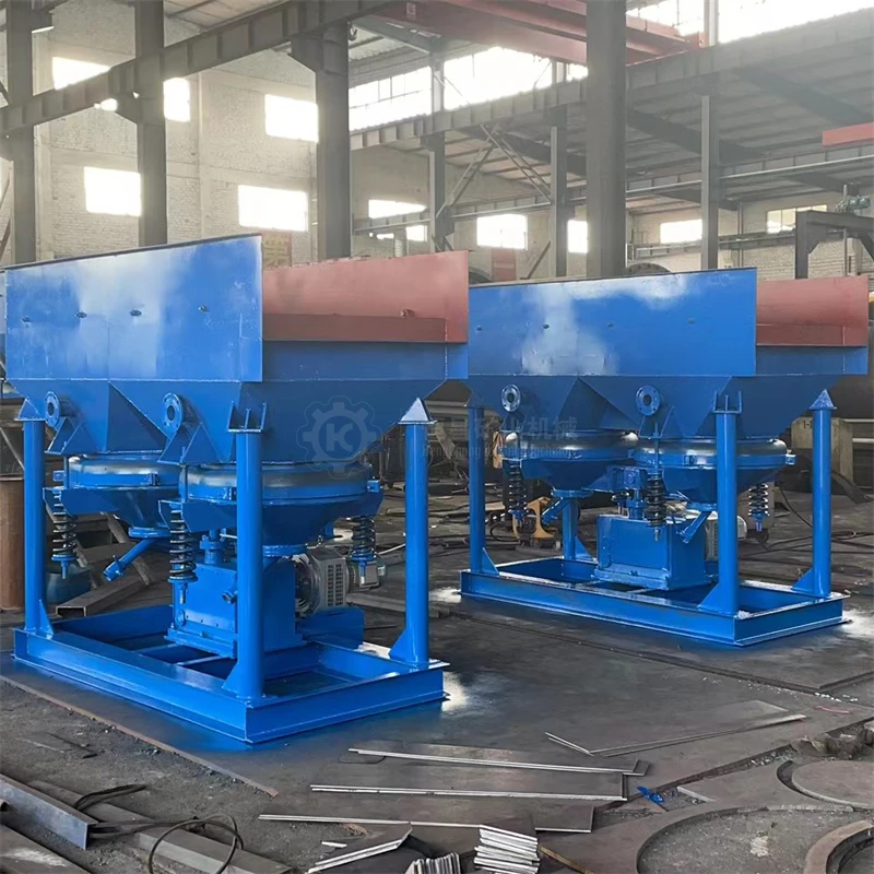 High Quality Sand Gold Mineral Chrome Copper Manganese Barite Diamond Separating JT5-2 Gravity Jig Mining Concentrator Machine