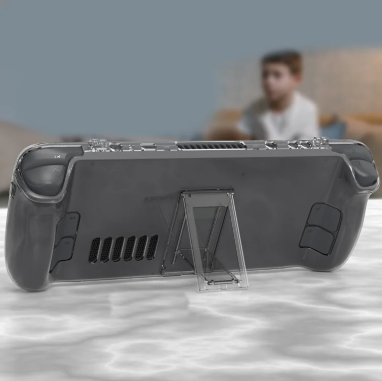 Противоударный прозрачный защитный чехол из поликарбоната для палубы пара, прозрачный чехол для игровой консоли