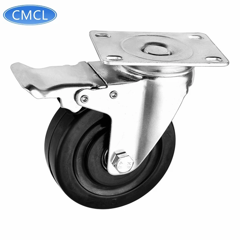 CMCL Hot Selling Esd Caster Wheels Swivel Lock Anti-Static Caster Esd Caster