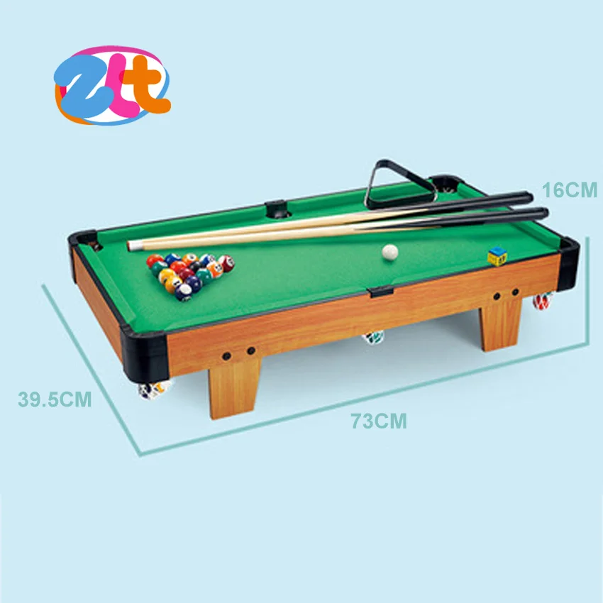 Деревянный высококачественный детский мини-бильярдный игровой комнатный бильярдный стол
