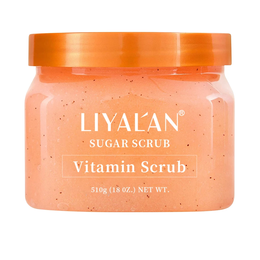 Organic Exfoliantes Face Scrubs Private Label Organic Fruit Deep Cleansing Whitening Mud Body Scrub