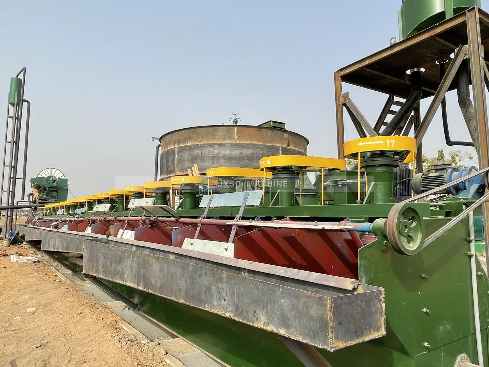 Zambia Sulfide Copper Mining Process Plant Copper Lead Zinc Ore Processing Plant Copper Ore Processing Plant