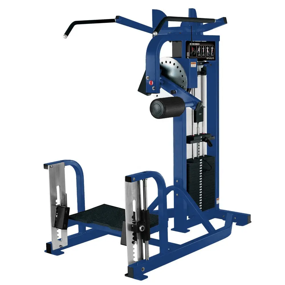 Strength Trainer Pin Loaded Fitness Equipment Hip and Glute Fitness Gym Equipment