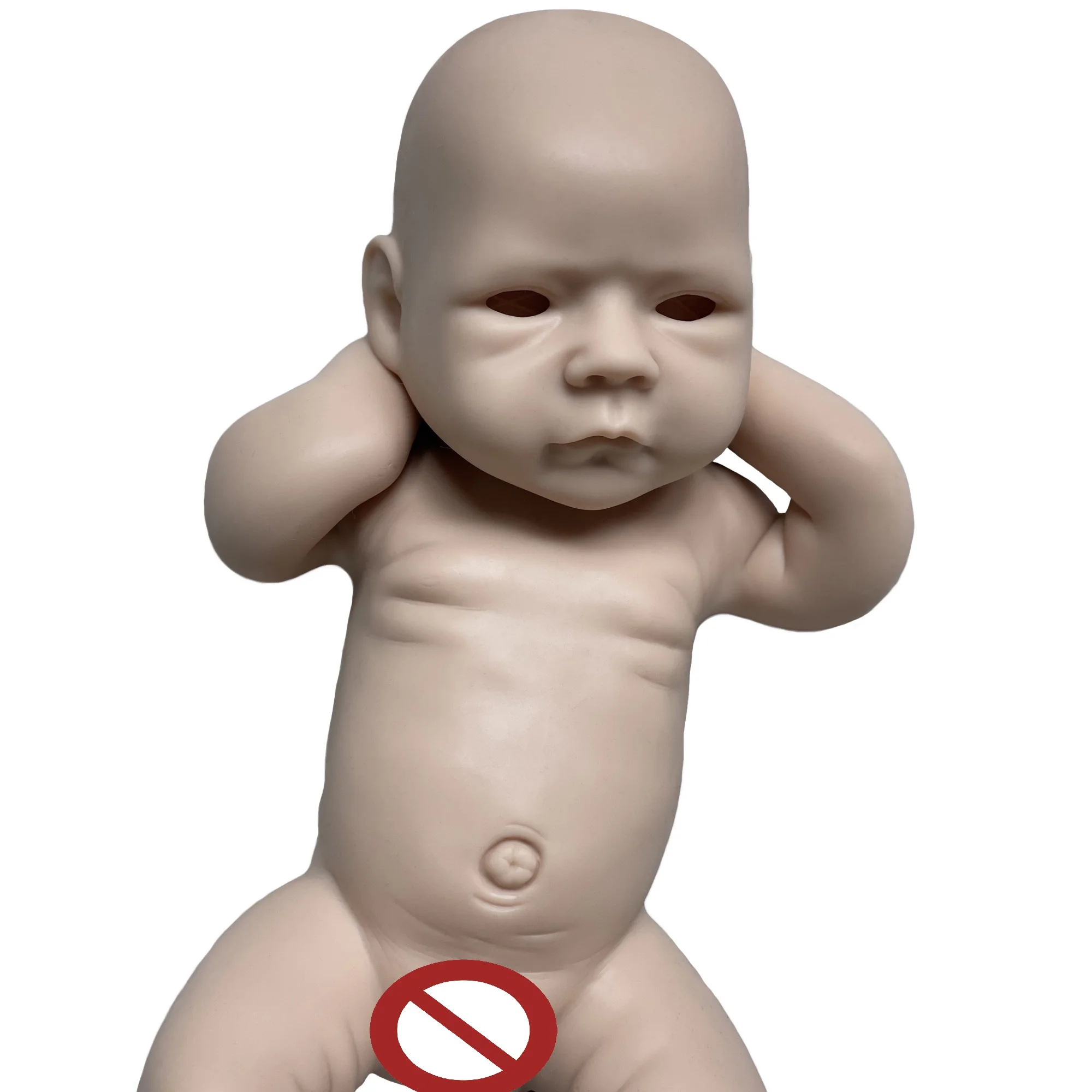 18 Inch Full Body Silicone Doll Reborn Kits DIY Painted or Unpainted Handmade