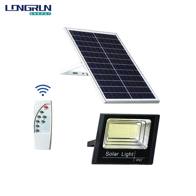 IP67 Waterproof Solar Flood Light ABS 50W 100W 200W 300W 500W 700W Solar Street Light Outdoor for Solar Home Lighting System