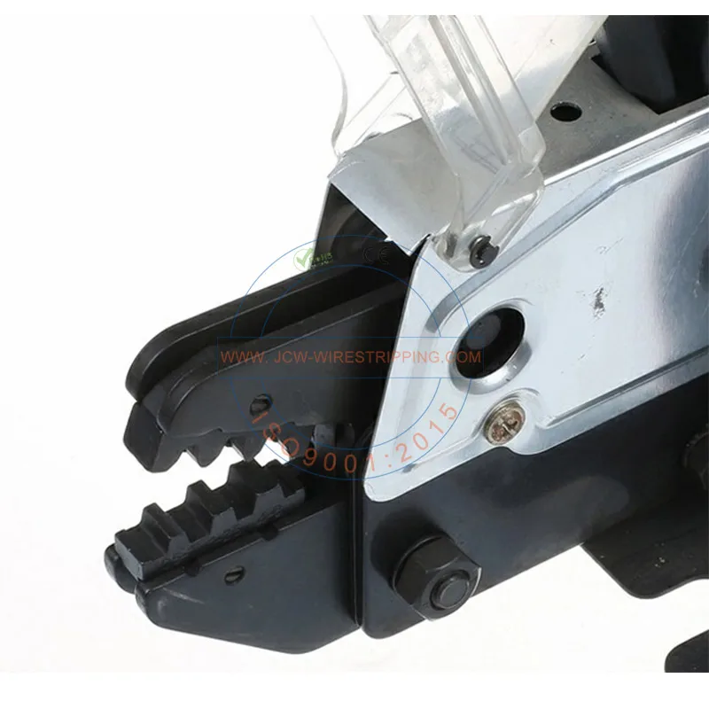 JCW-320 China Manufacturer Crimping Machinery Semi-auto Crimping Machine Pneumatic Ferrule Crimper