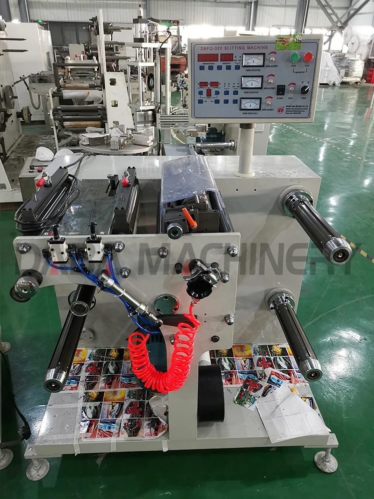 DINGYU thermal paper roll slitting and cutting machine