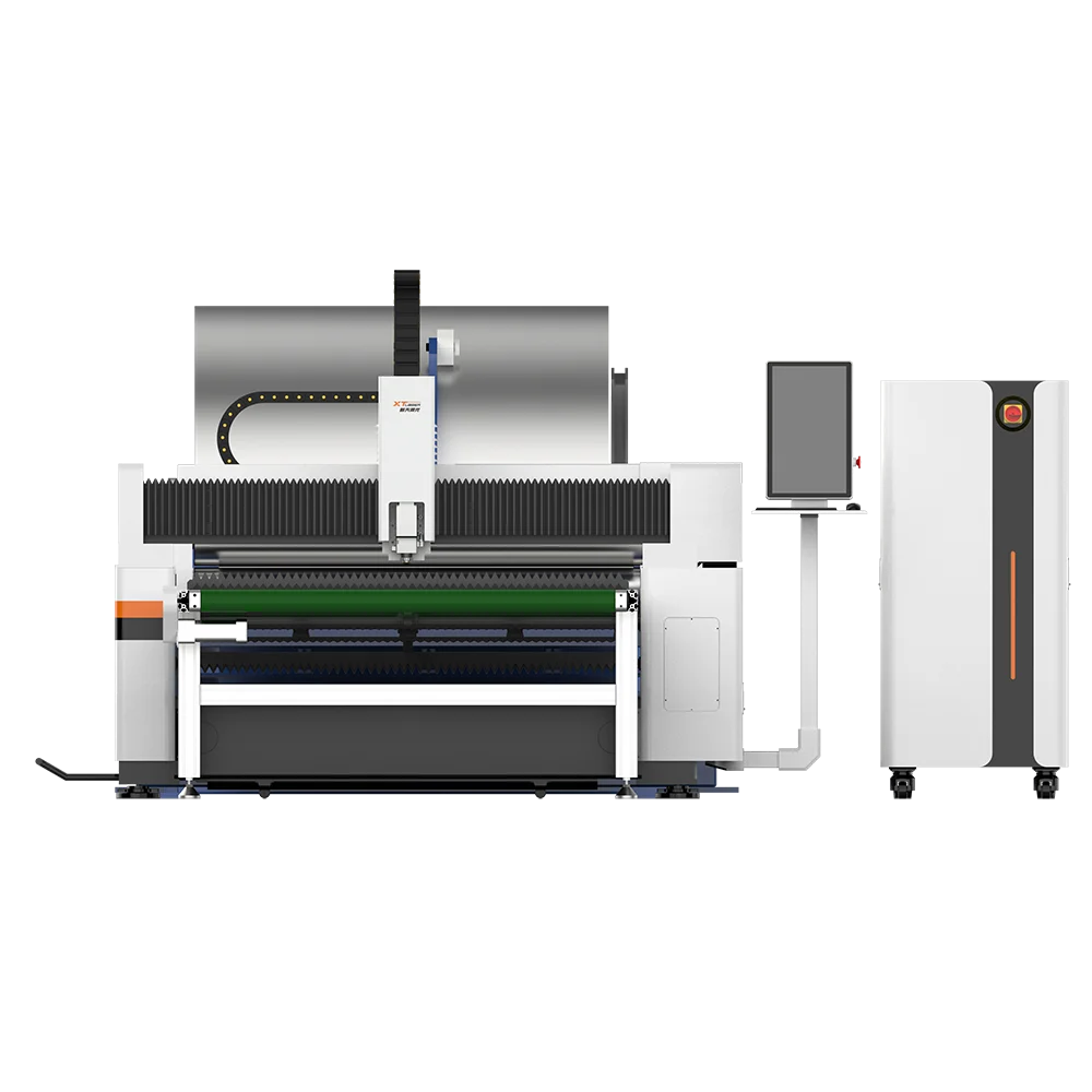 Automated Production Line 3015 Metal Laser Sheet Slitting Cutting Machine for Steel Plate Coil Steel with Recoiler Decoiler