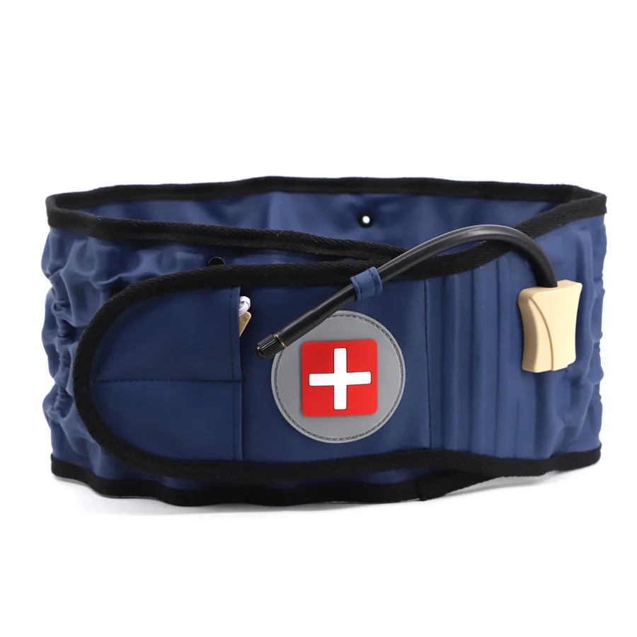 Wholesale inflatable waist cushion protection Lumbar traction device