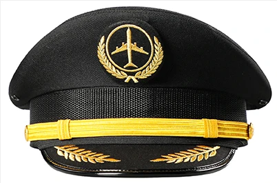 Изготовленный на заказ для вечеринок в стиле милитари капитан шляпы форма шапка пилота капитан шапки