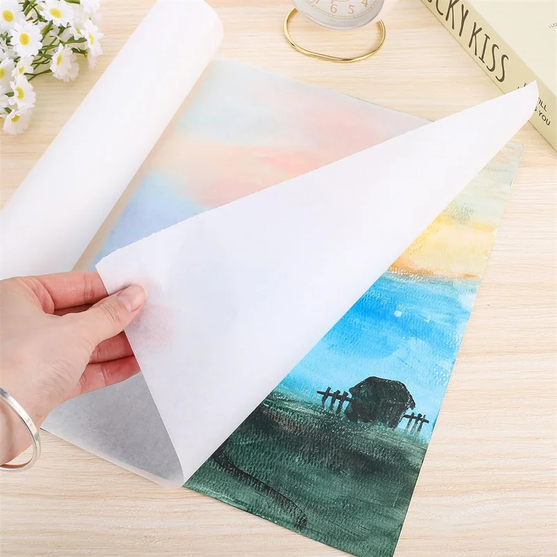 Manufacturers A3/A4/A5 Size 80g-230g White Vellum Paper 80g-230g White Tracing Paper for Drawing Sewing Packaging Wrapping