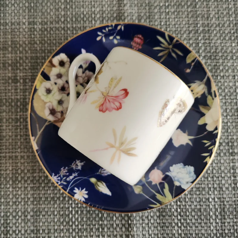 Высококачественные Новые костяные Керамические Кофейные Наборы, кофейная чашка эспрессо и блюдца, чайные чашки и блюдца