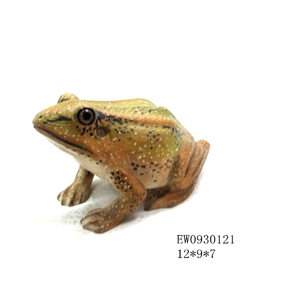 new arrival cute christmas decorative wood frog