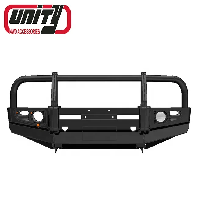 Wholesale China 4x4 Offroad Steel front Car Bumper 4x4 for Mitsubishi Pajero 05-14 front Car Bumper