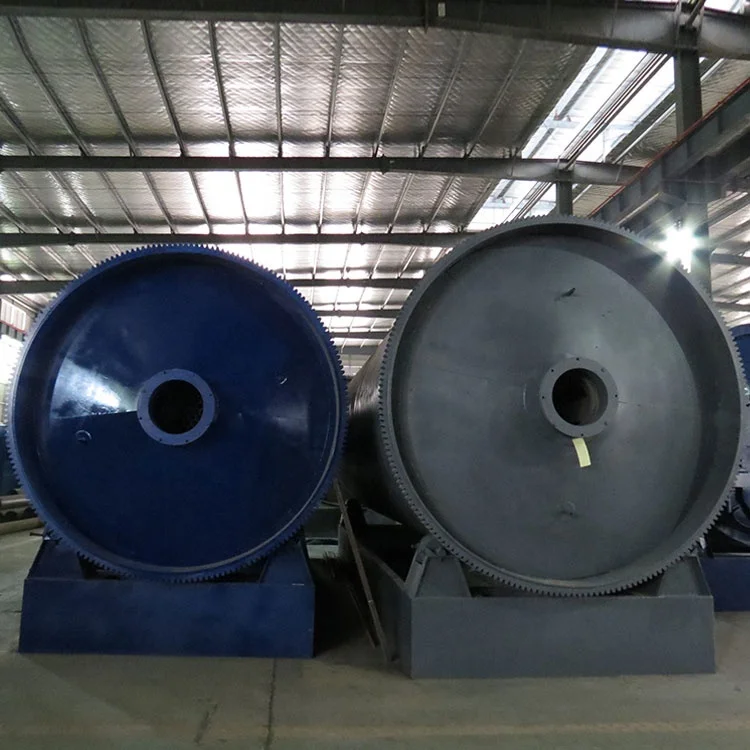 Beston Group BLJ-10 8-10t/d waste tyre recycling to fuel oil and carbon black plant pyrolysis machine