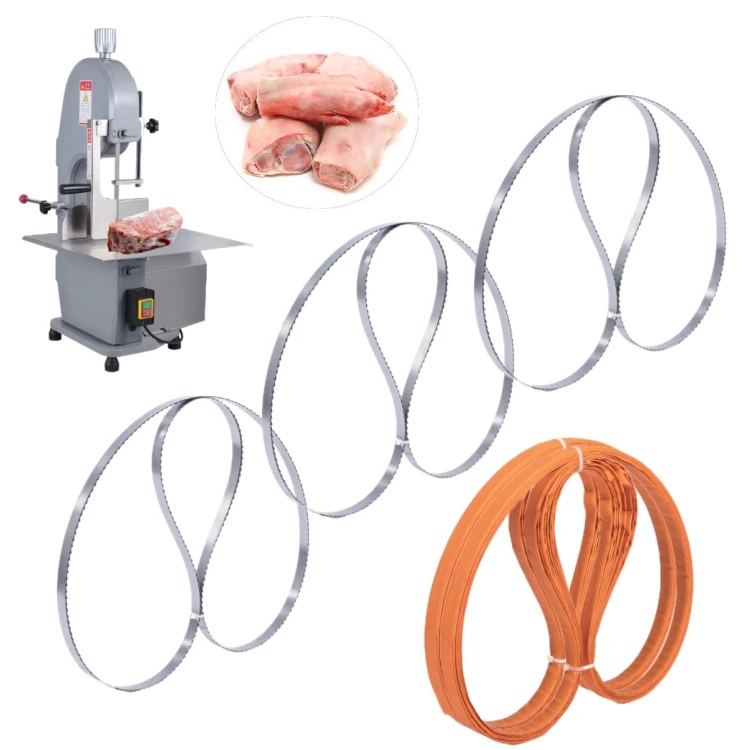 High Quality Band Saw Blade For Frozen Fish Cutting Machine Meat Bone Sharpening Band Saw Blade