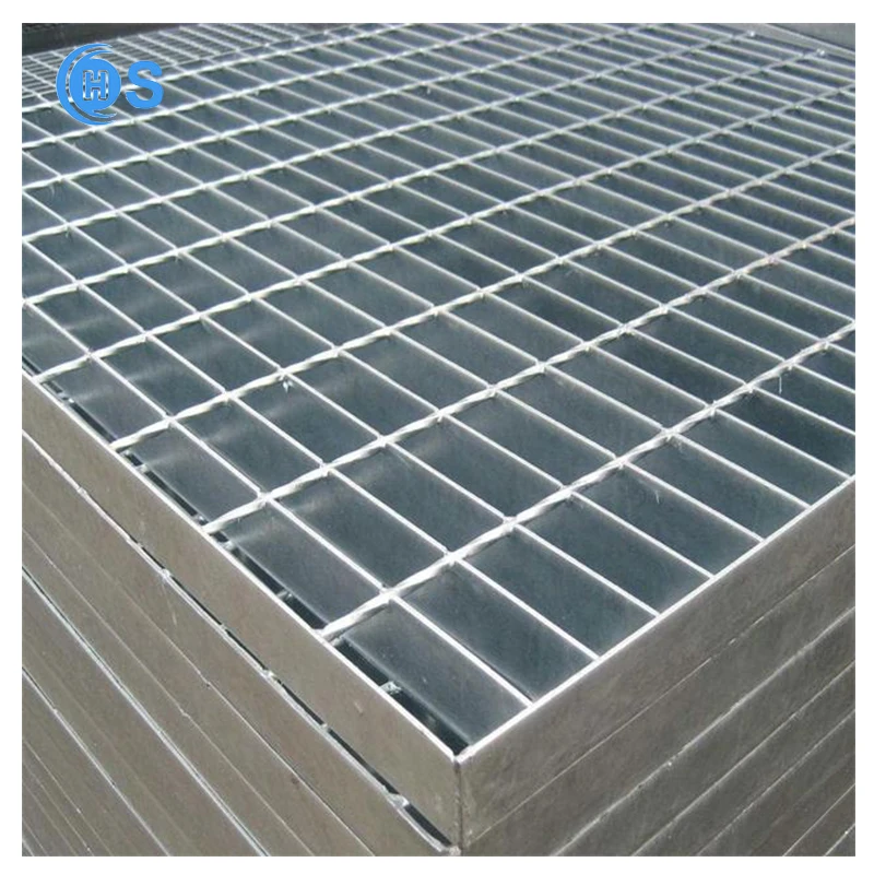 High quality galvanized steel grating plate heavy duty catwalk platform trench drain grate cover