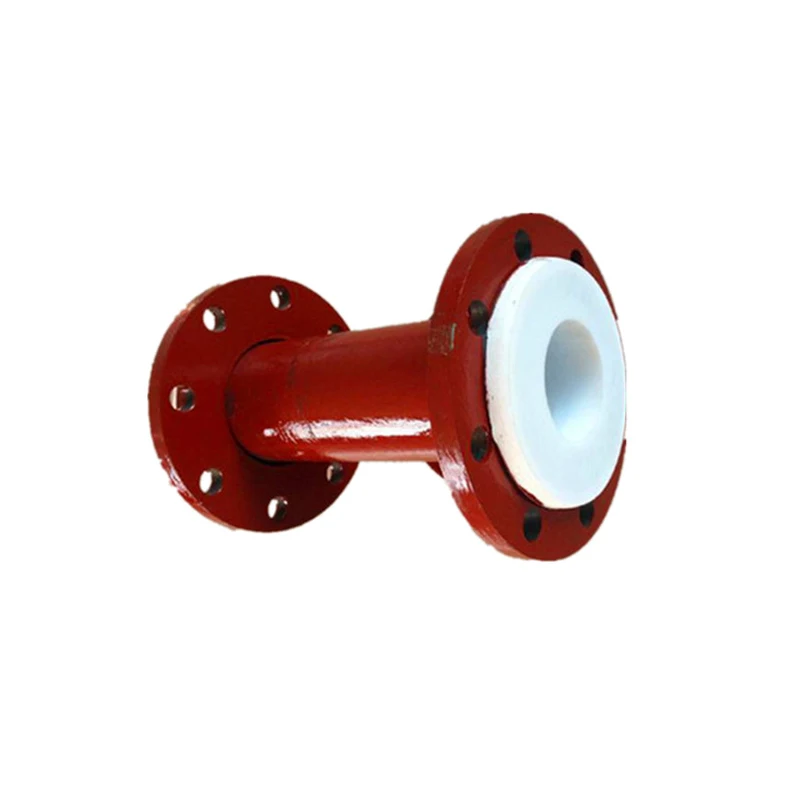 Steel lining PTFE/PFA/ETFE/ECTFE Anticorrosion equipment corrosion resistance Negative pressure resistance PTFE lined pipe