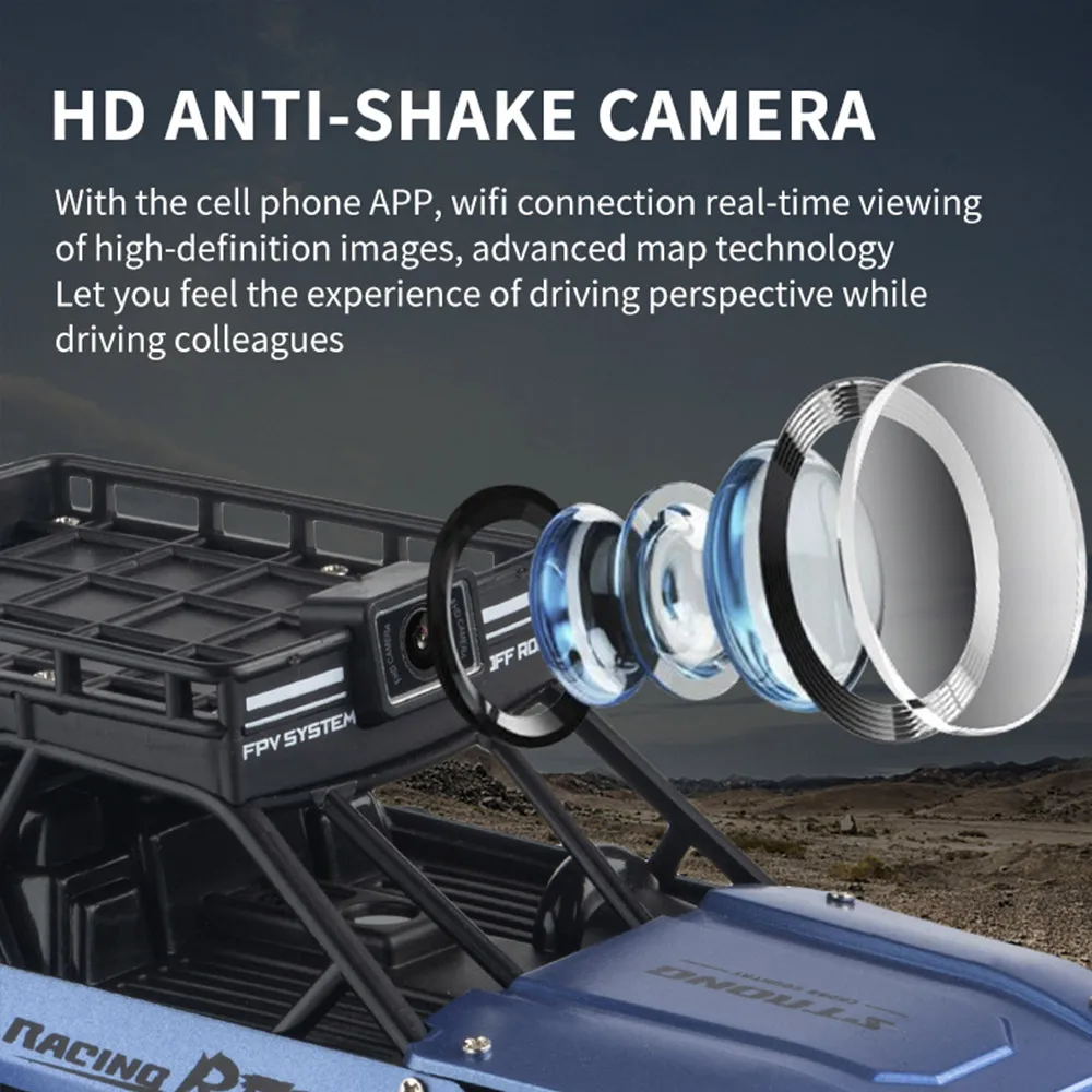 5G WIFI Long Range Real-Time Two-Way Voice Chatting RC Car FPV Radio-Controlled Toy Car With 1080P Camera For Adults