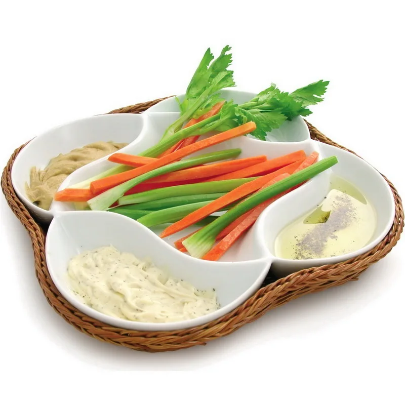 Yanxiang Ceramic Plate Factory Price Trays Set Serving Ceramic Dish And Plate