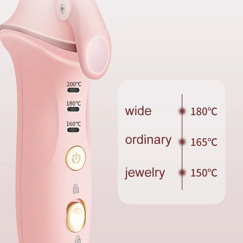 Индивидуальный логотип беспроводной USB портативный тип C мини перезаряжаемый Керамический выпрямитель для волос и бигуди
